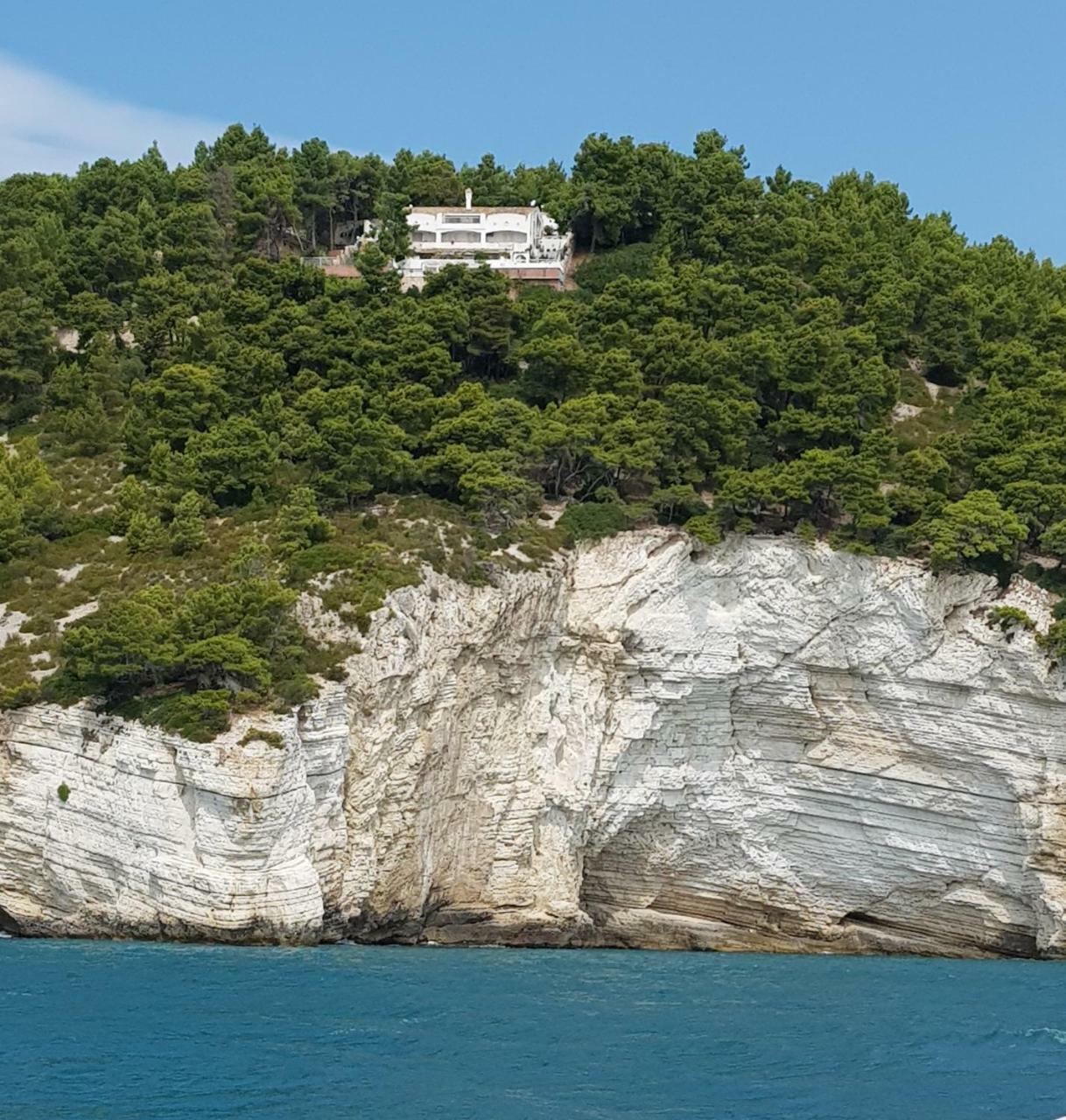 Villa Cala Della Pergola Vieste Bagian luar foto